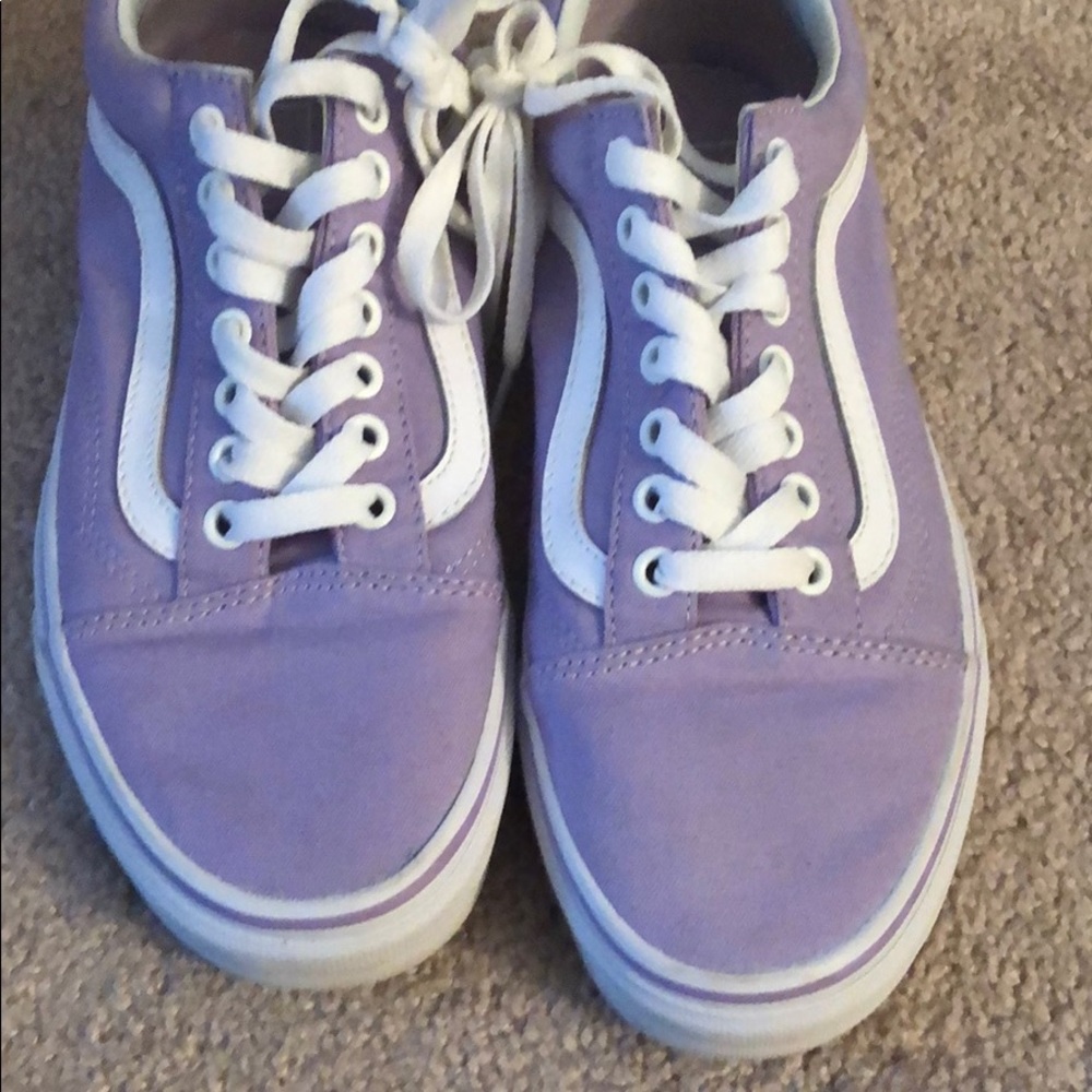 Purple van